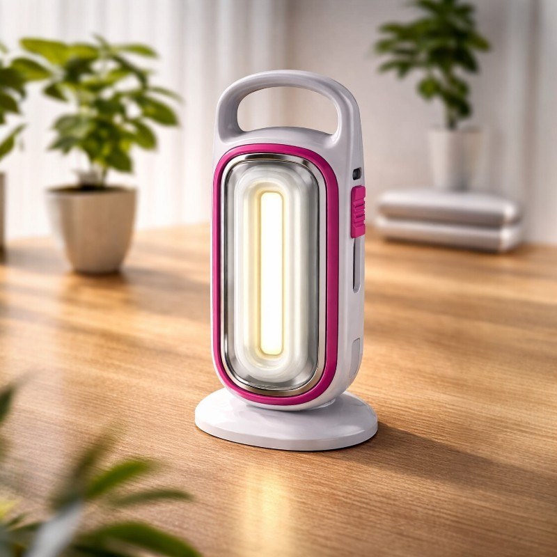 Joykaly YG-7925U Rechargeable Emergency LED Light Round Tube Desk Lamp