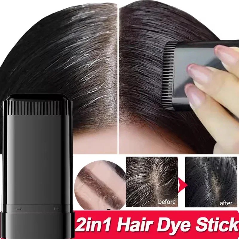 Temporary Hair Coloring Pen | Quick Hair Dye Touch-Up Pen with Long-Lasting Color